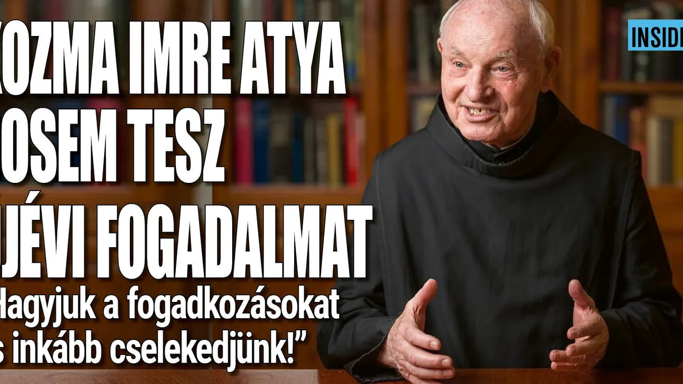 Kozma Imre atya: Nem fogadkozni, cselekedni kell!