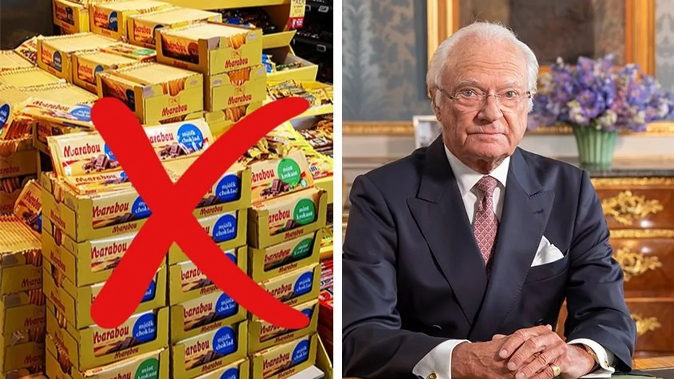 Ukrajna miatt lemondott a kedvenc csokijáról a svéd király