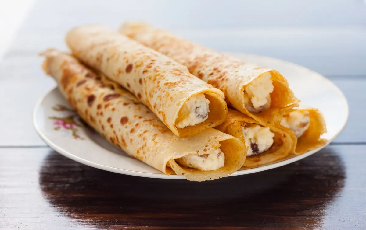 Sweet,Pancake,With,Cottage,Cheese