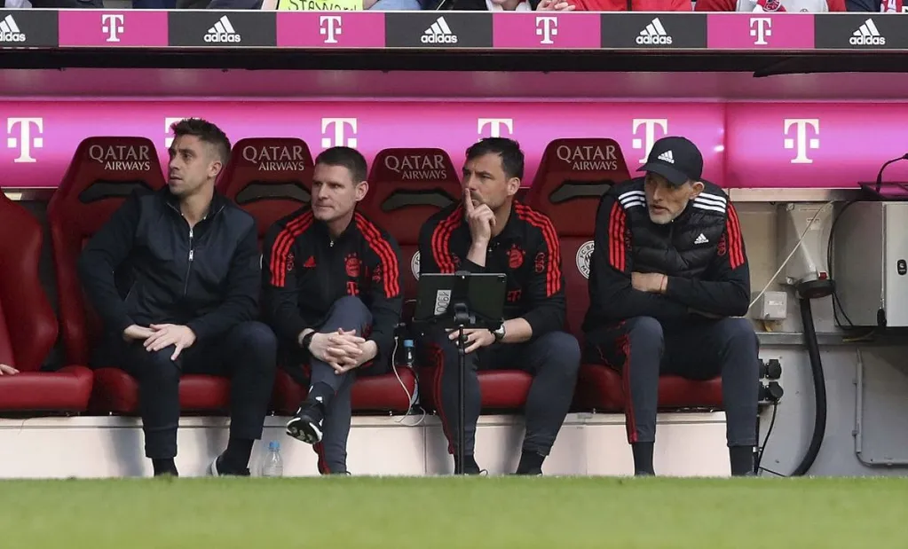 firo : 04/30/2023, football, soccer, 1st league, 1st Bundesliga, season 2022/2023, 30th matchday FC Bayern Munich - Hertha BSC Berlin