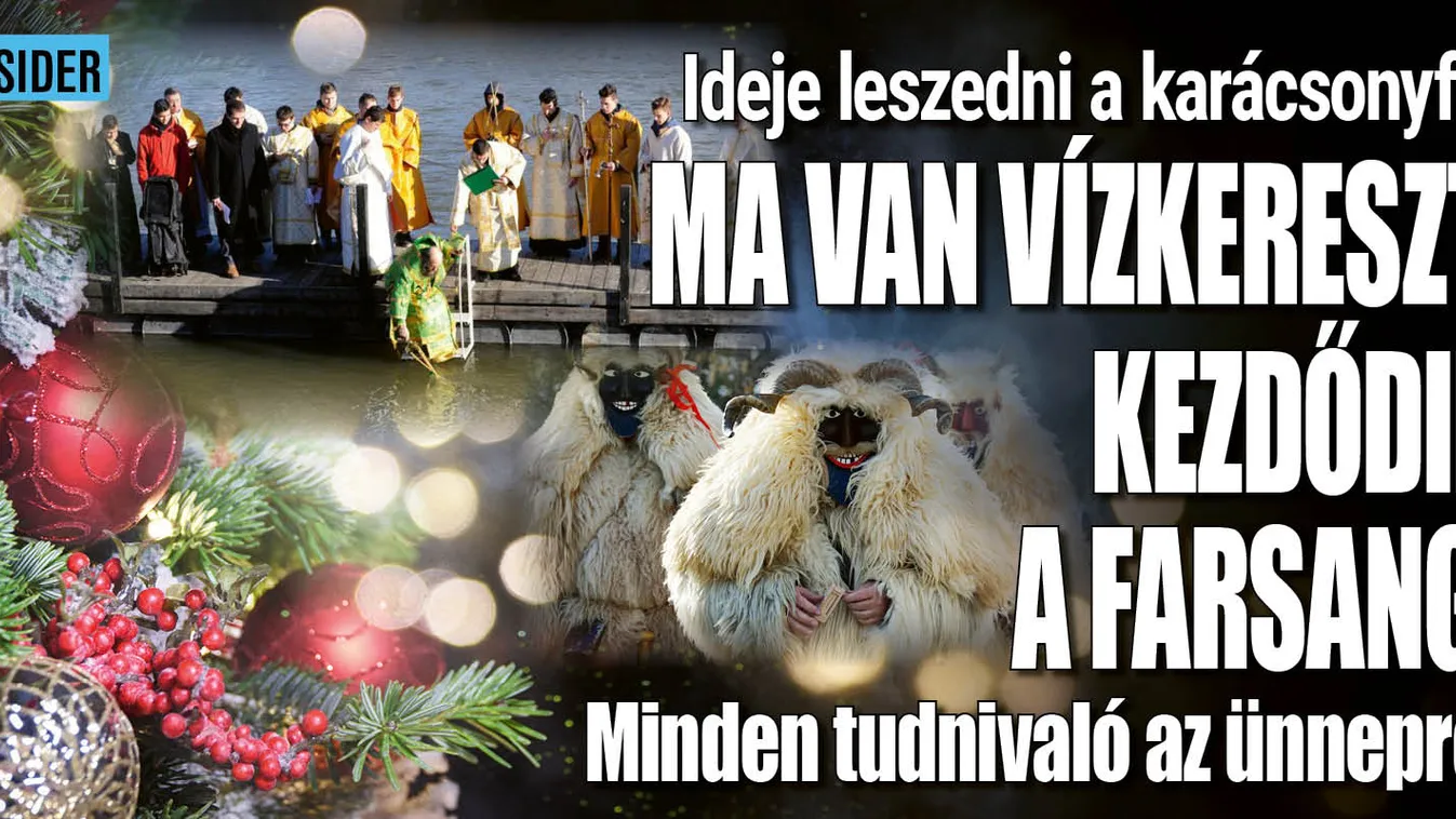 Ideje leszedni a karácsonyfát - de miért pont vízkeresztkor?