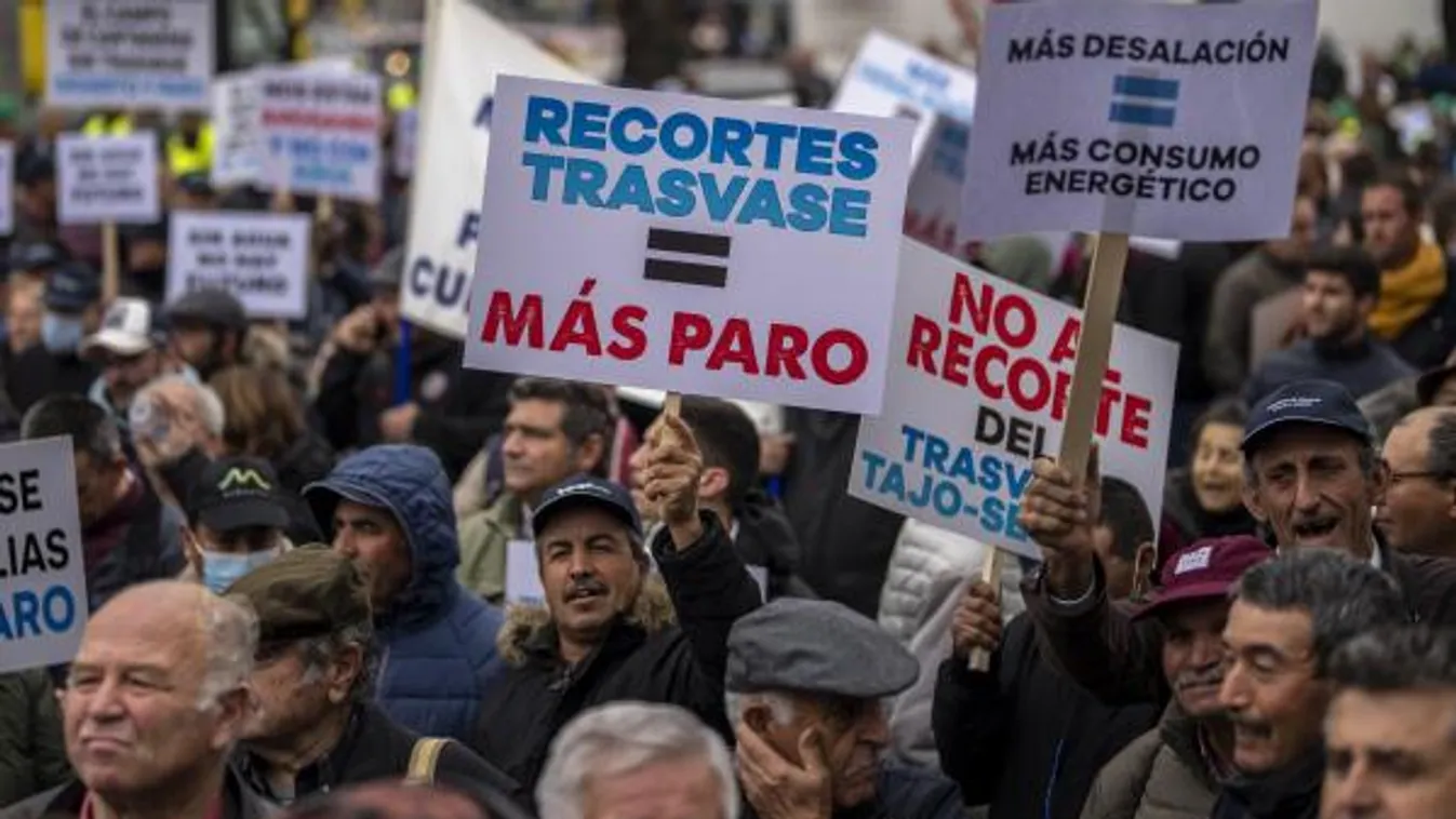 A spanyol gazdák is csatlakoztak a tiltakozásokhoz