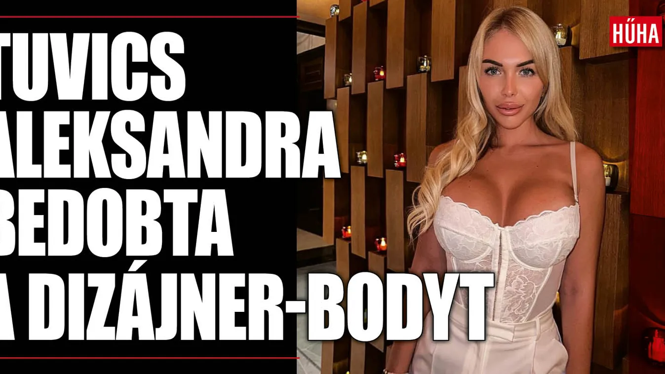 Aleksandra hatalmas keblei szinte előbukkannak a bikiniből