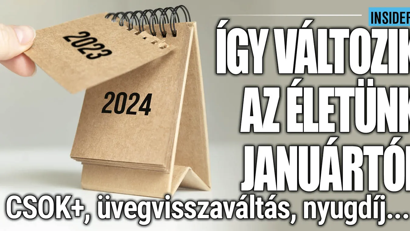 Komoly változások várnak ránk január 1-jétől