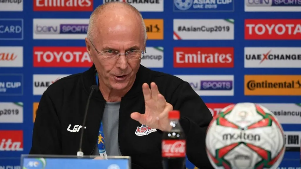 A 75 éves Eriksson tavaly nyárig dolgozott, legutóbb a Fülöp-szigetek szövetségi kapitányaként