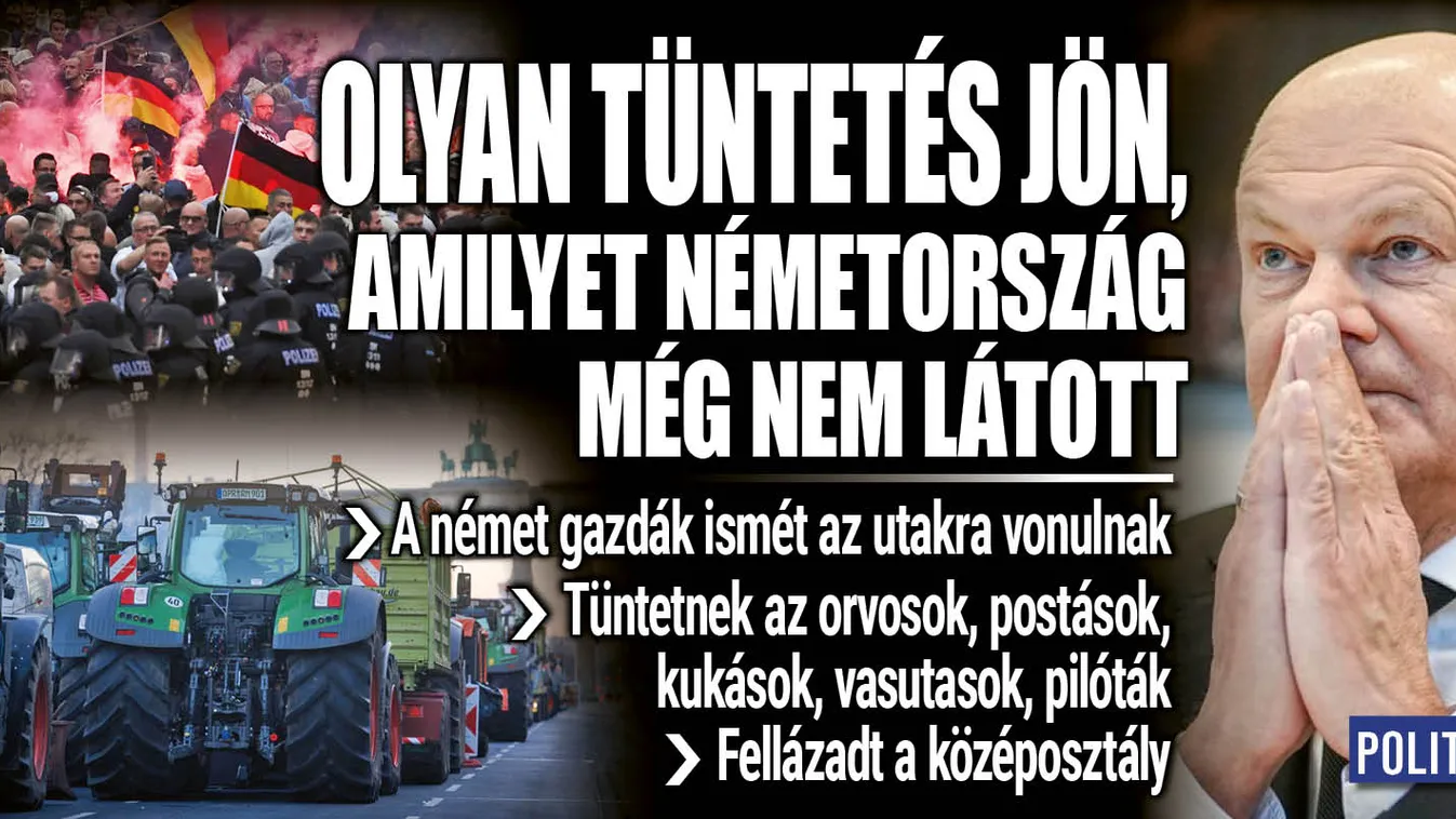 Olyan tüntetés jön, amilyet Németország még nem látott