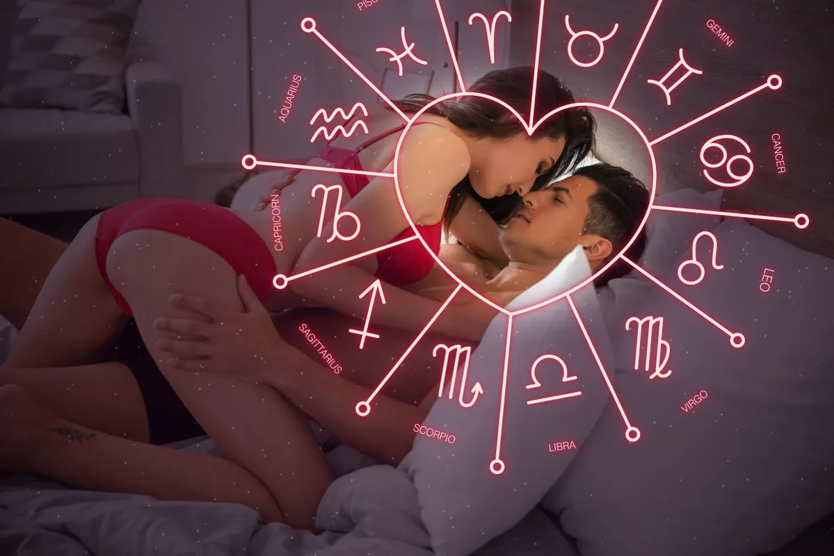 Passionate,Young,Couple,In,Bed.,Sexual,Compatibility,Horoscope