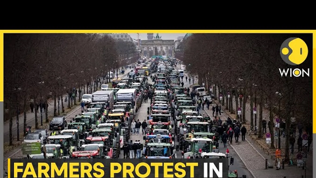 Folytatódnak a gazdatüntetések Németországban