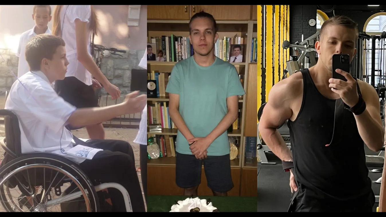 100 kilós súlyokkal edz a kétszer lebénult Sávai Máté