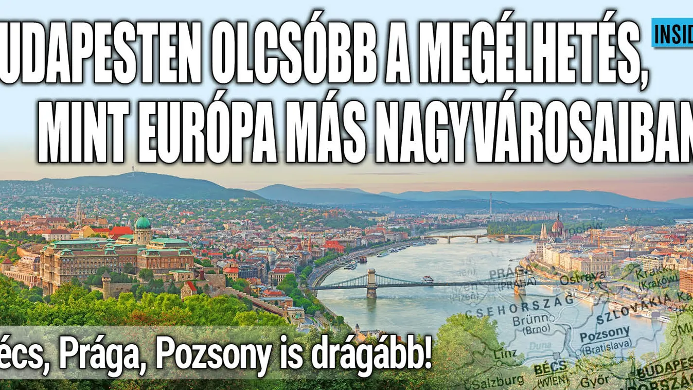 Bécs, Pozsony, Prága is drágább, mint Budapest