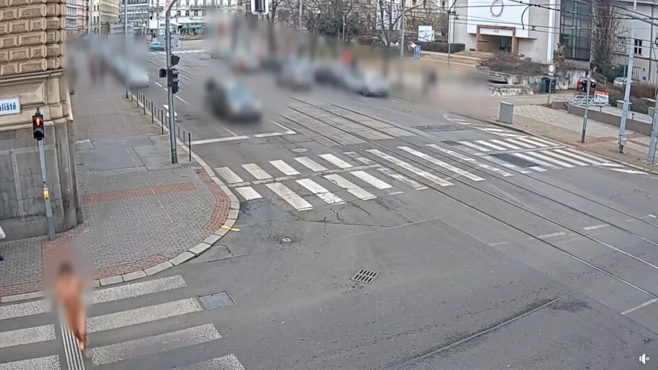 Teljes döbbenet: meztelenül rohangált egy nő az utcán