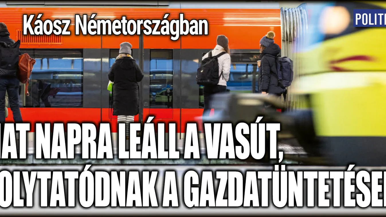 Hatnapos sztrájkot hirdettek a mozdonyvezetők