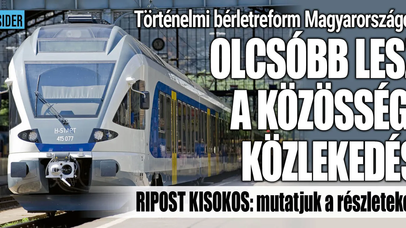 Kisokos: jön az országos bérletreform, íme a részletek