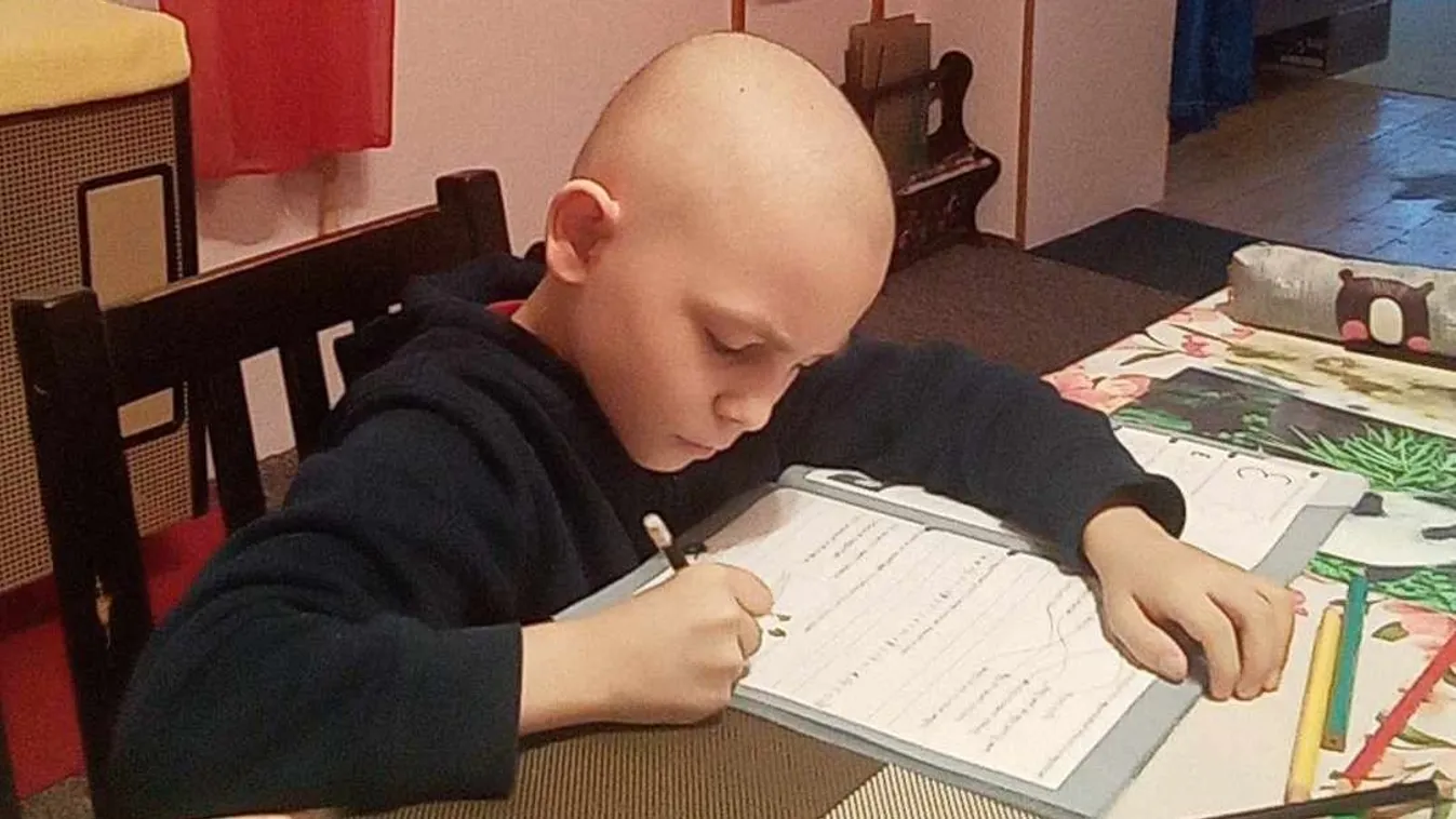 Legyőzte a rákot a 8 éves Brájen