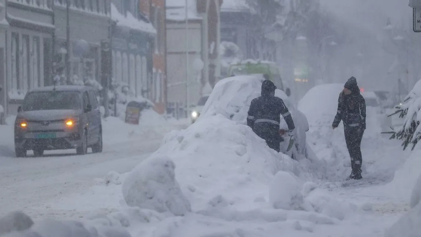 Mínusz 40 Celsius-fokkal indult az új év Európa több részén