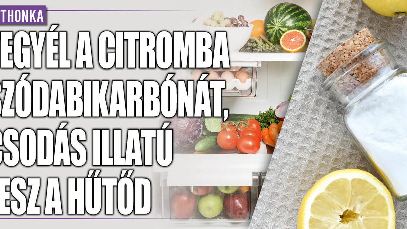 Tegyél a citromba szódabikarbónát