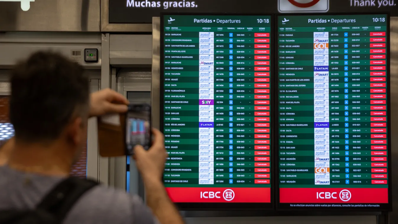 Útblokádok, lezárt repülőterek Németországban