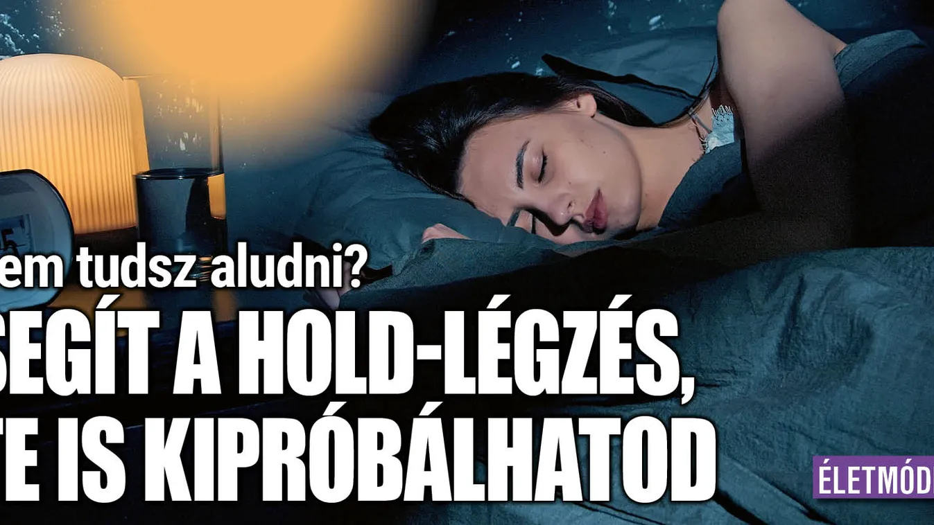 Nem tudsz aludni? Segít a hold-légzés, te is kipróbálhatod