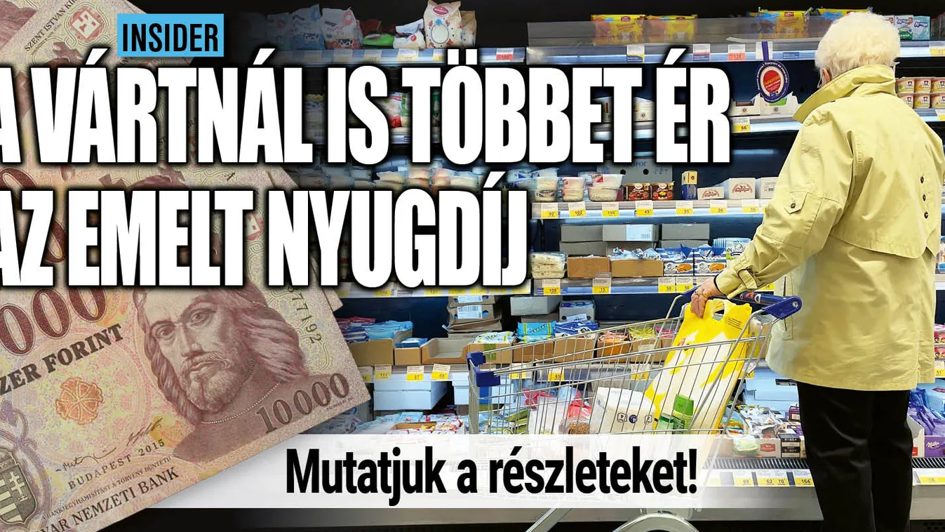 A nyugdíjemelés a vártnál is többet ér: íme a részletek