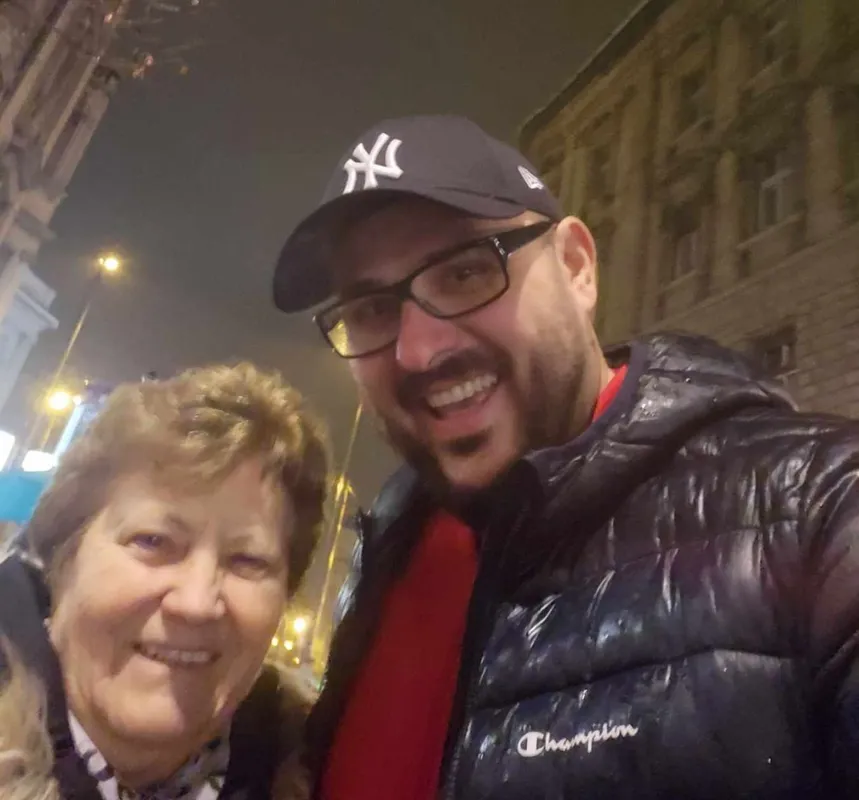 Ilonát a sógora találta meg a Keleti pályaudvaron / Fotó: Piroska-Tóth Renáta 