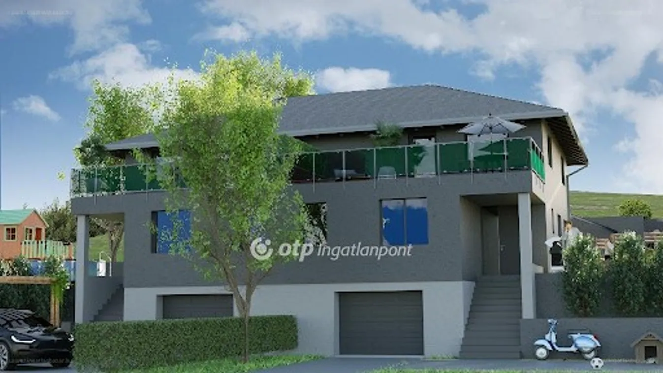 Lakjon Érden, egy új építésű ikerházban