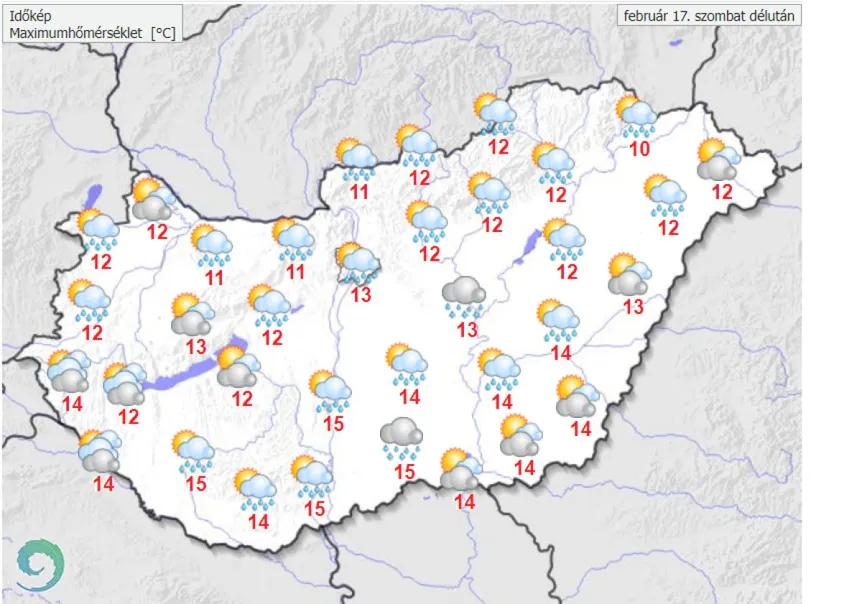 figyelmeztetés szombatra