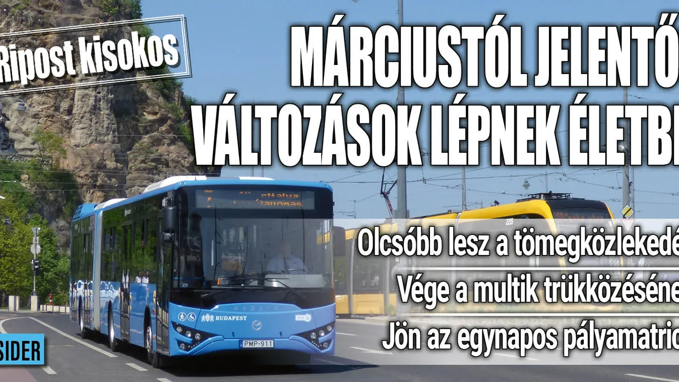 Komoly változások jönnek az életünkbe márciustól