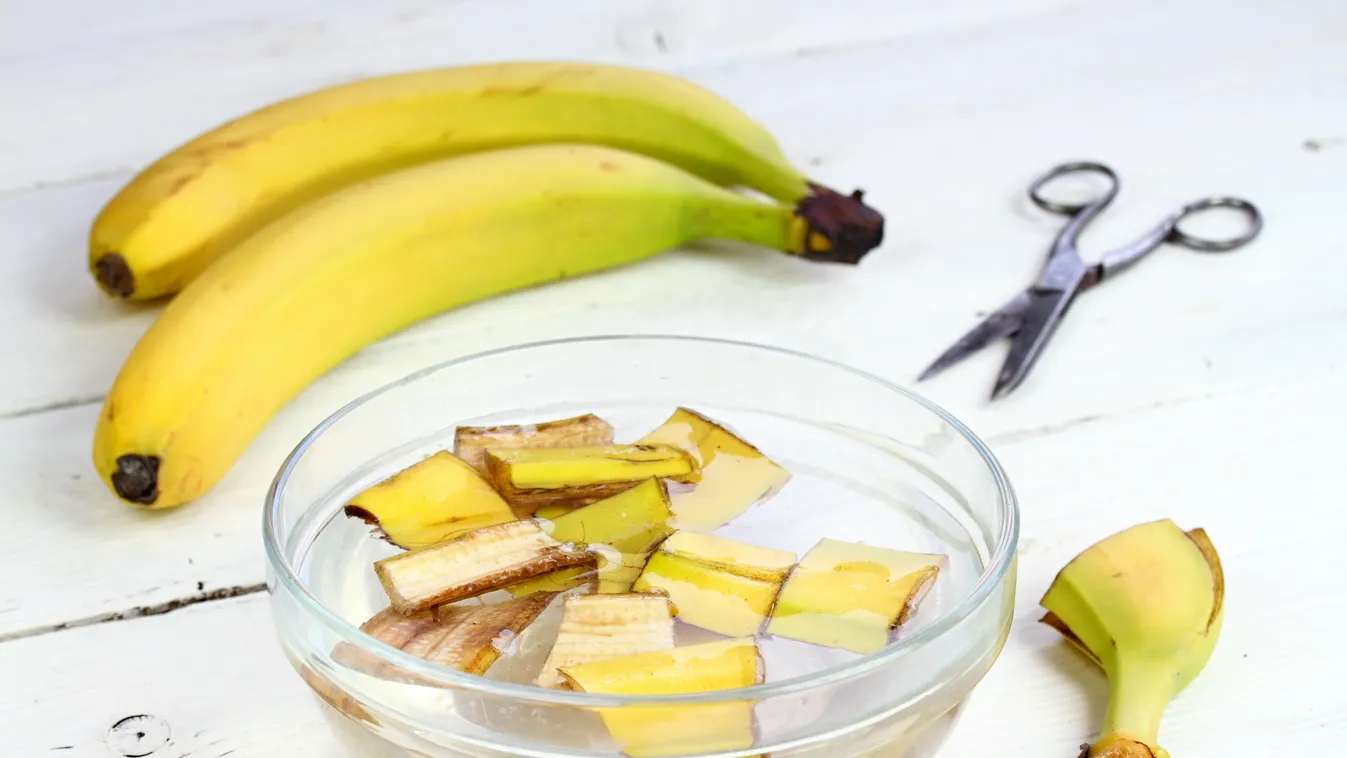 Áztasd csapvízbe a banánhéjat,  szuper lesz az eredmény