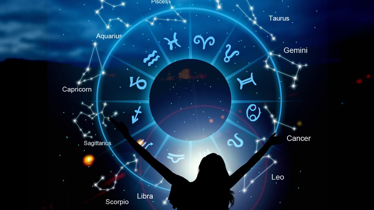Astrological,Zodiac,Signs,Inside,Of,Horoscope,Circle,And,Woman,Silhouette.