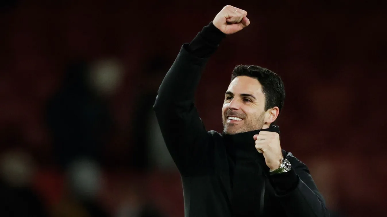 Feleségcserével viccelődött az Arsenal edzője