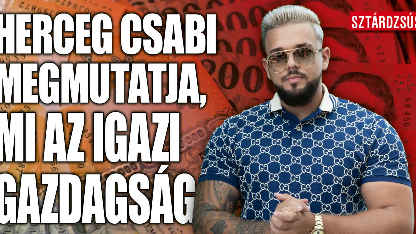 A reality sztár szerint ő a gazdagság megtestesítője