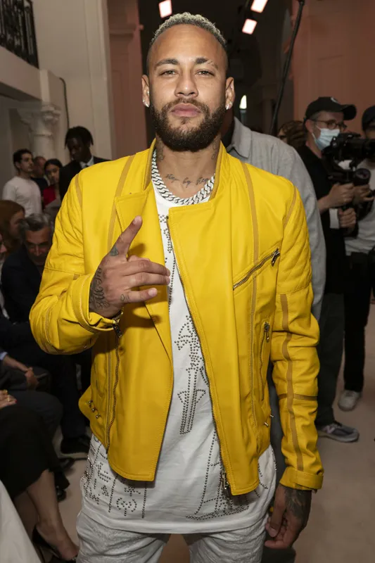 Neymar at JEAN PAUL GAULTIER Haute Couture AW22-23 runway during Haute Couture Autumn-Winter 2022/23 on July 2022 - Paris, France. 06/07/2022