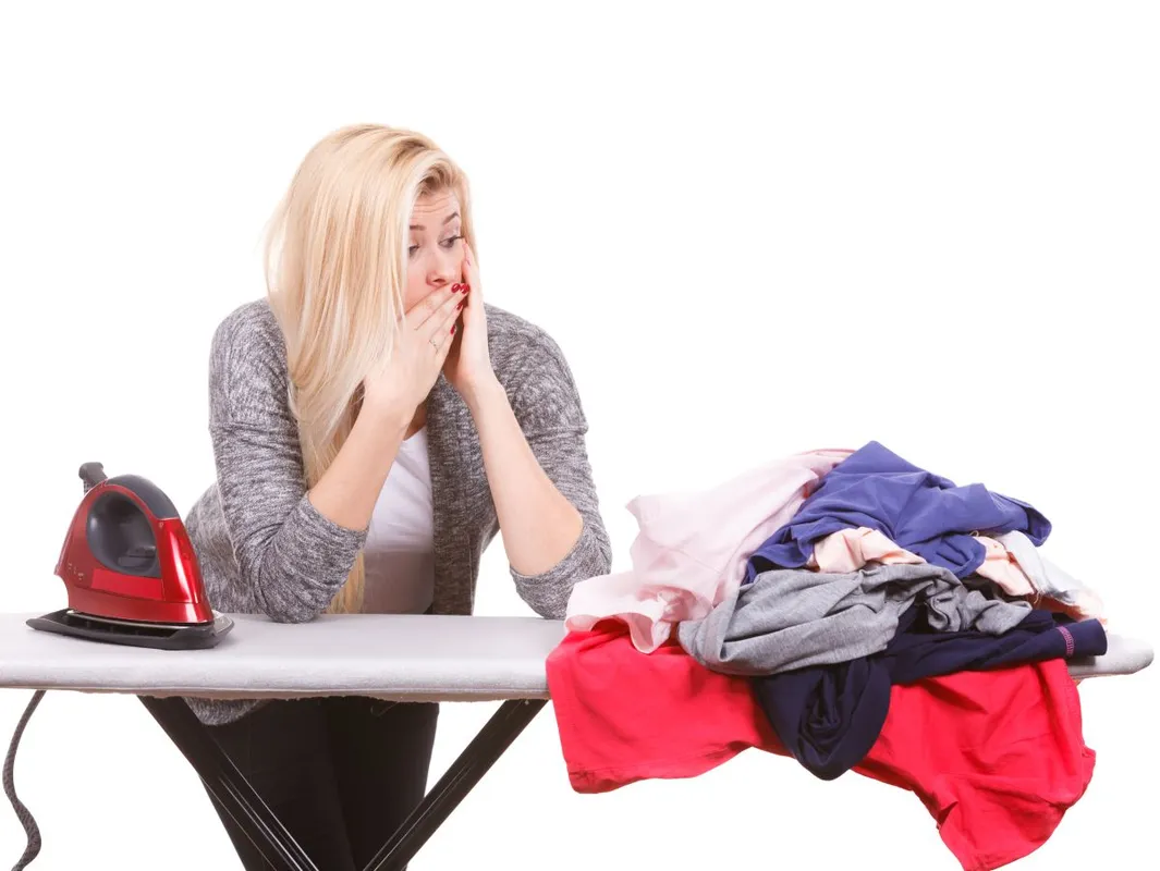 Household,Duties,,Taking,Care,Of,House,Concept.,Woman,Standing,Behind