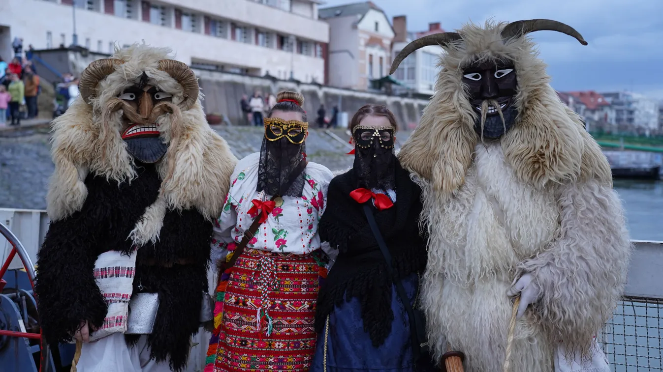 Ilyen volt az idei mohácsi busójárás