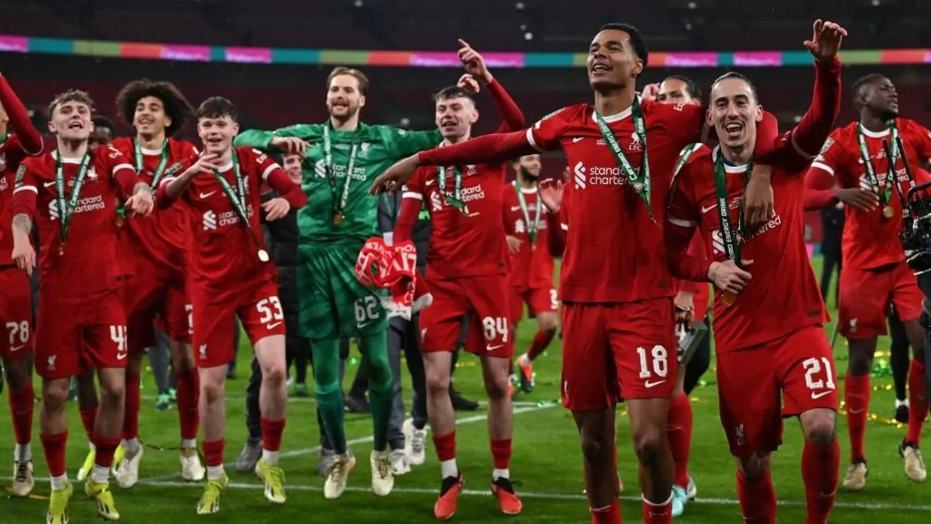 Óriási tánc, így ünnepeltek Szoboszlaiék a kupagyőzelem után