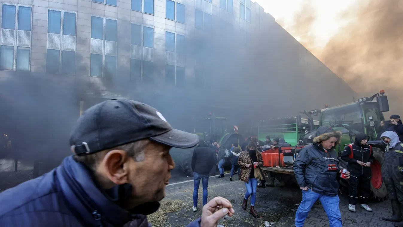 Próbálják lejáratni a tiltakozó európai gazdákat
