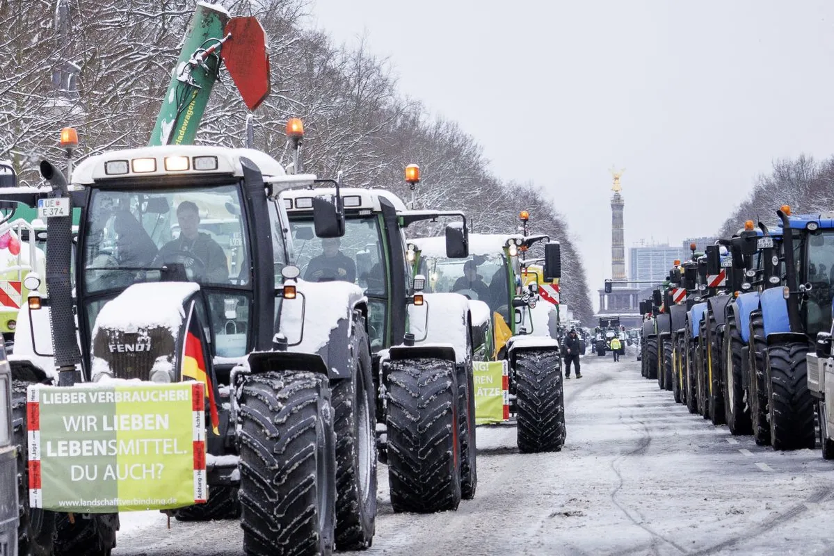 Farmers' protests - Berlin