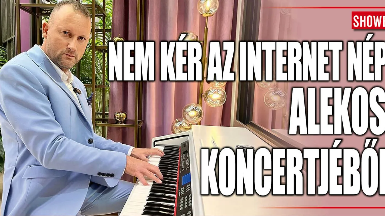 Döntöttek az olvasók! Nem akarnak Alekosz koncertet