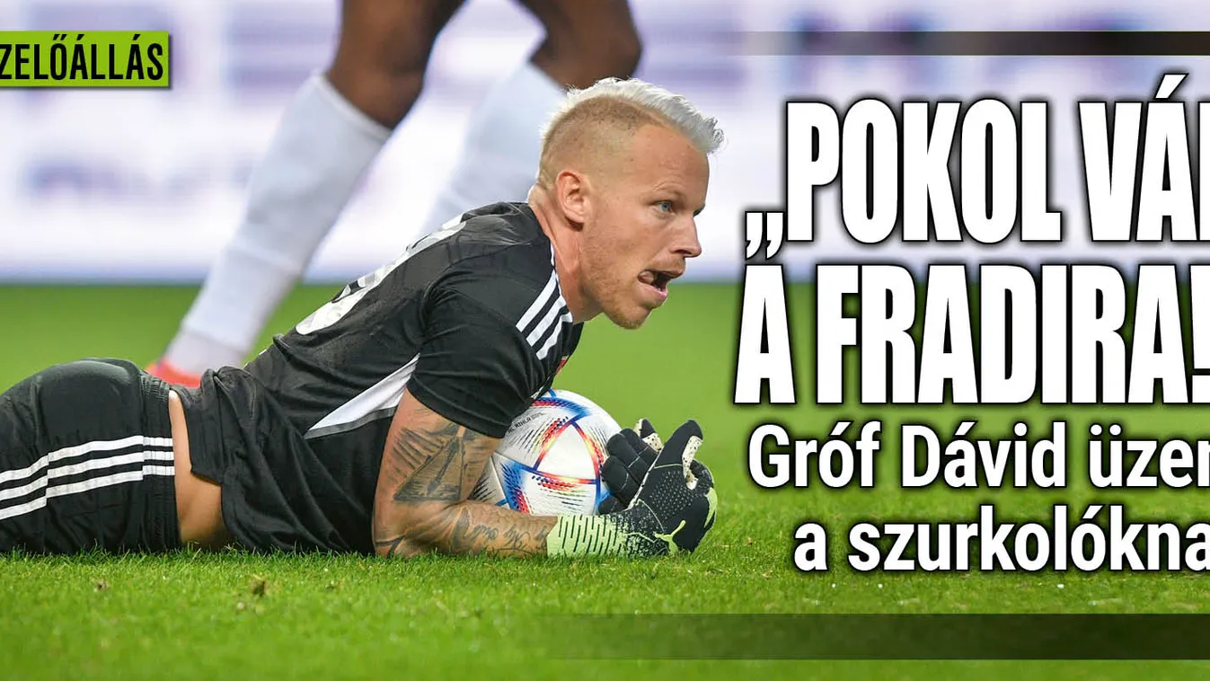 Gróf Dávid üzent a szurkolóknak a görög csata előtt