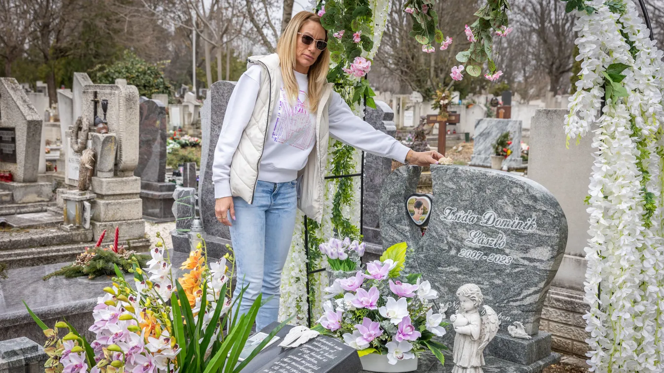 Szívet tépő látványt nyújt a 15 évesen elhunyt Dominik sírja