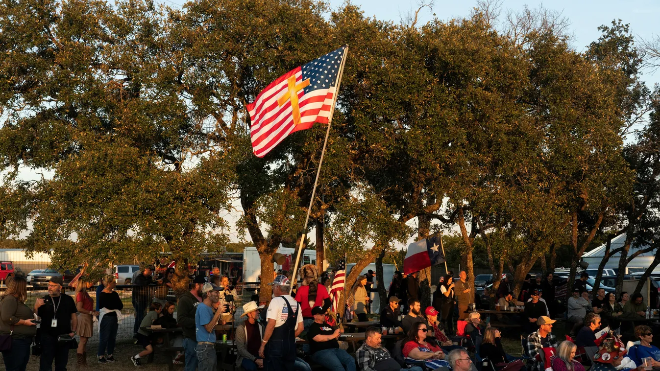 Autós demonstráció Amerikában az illegális migráció ellen