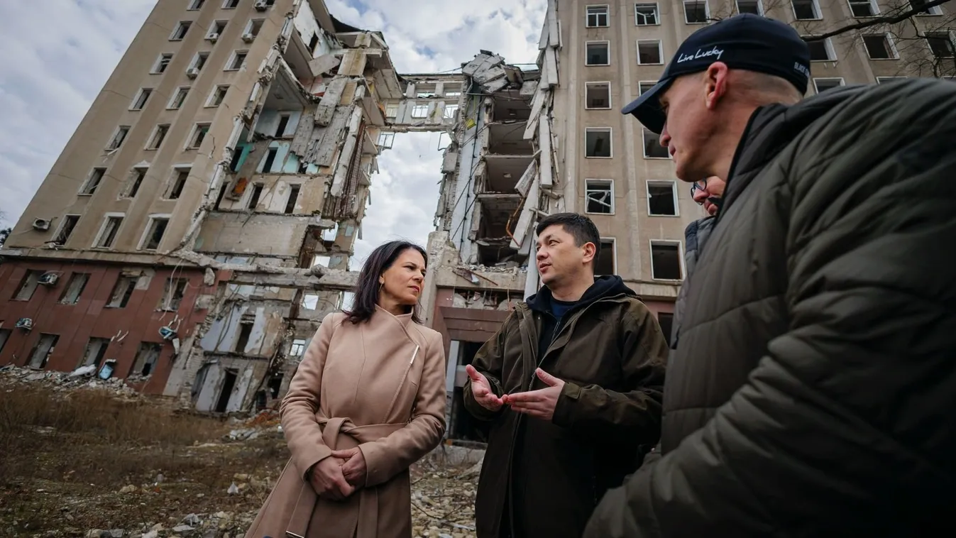 Orosz drón vette célba a német külügyminisztert