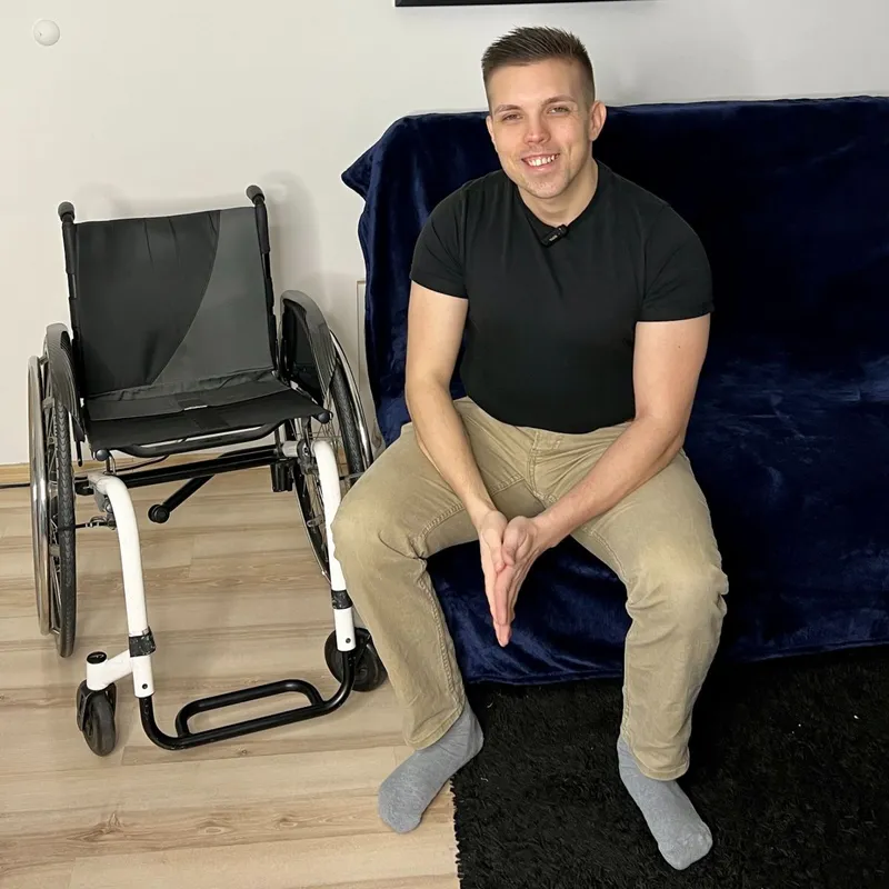 Riport Sávai Mátéval, aki le volt bénulva de ma már jár és sportol 