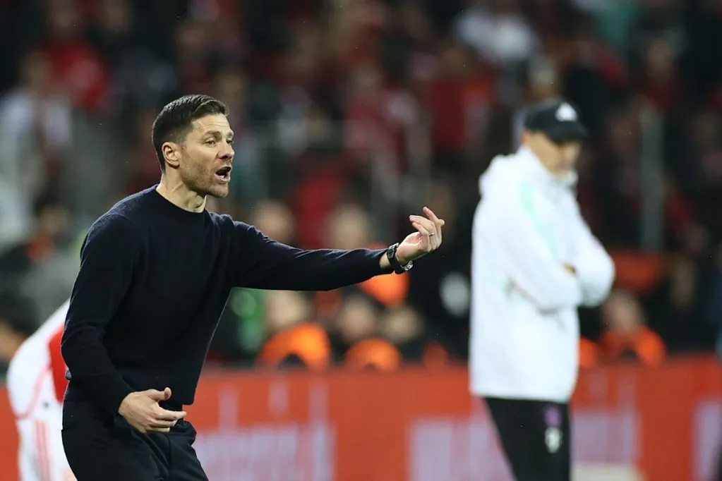 Thomas Tuchel (jobbra) és a Bayern is behódolt Xabi Alonso leverkuseni csodacsapatának