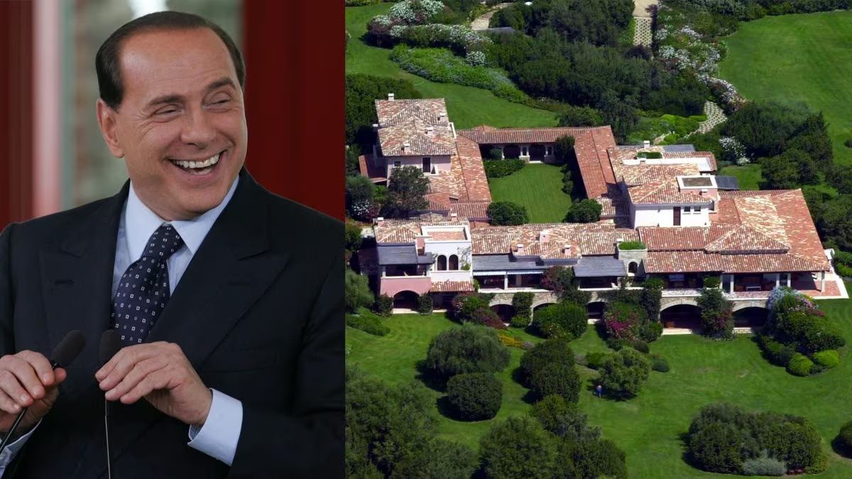 Az örökösök eladják Silvio Berlusconi luxusvilláját