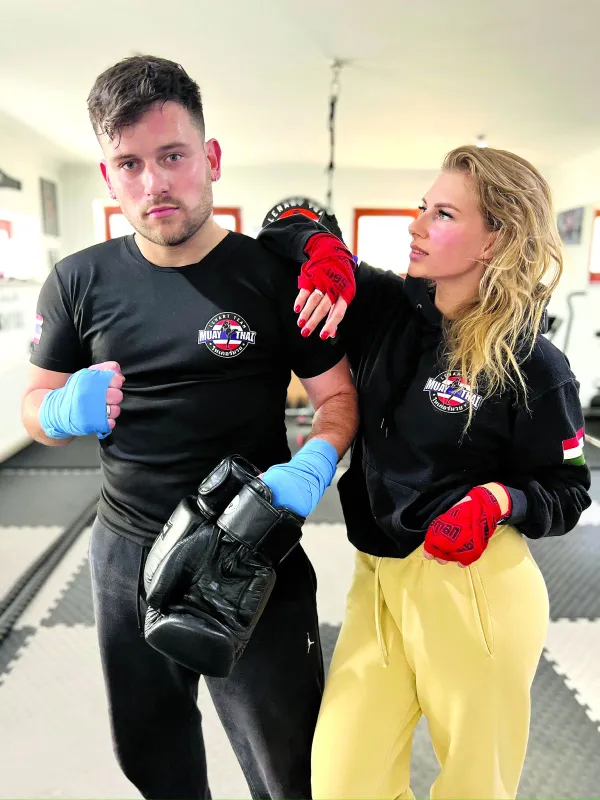 Szabó Ádám és Farkas Jennifer