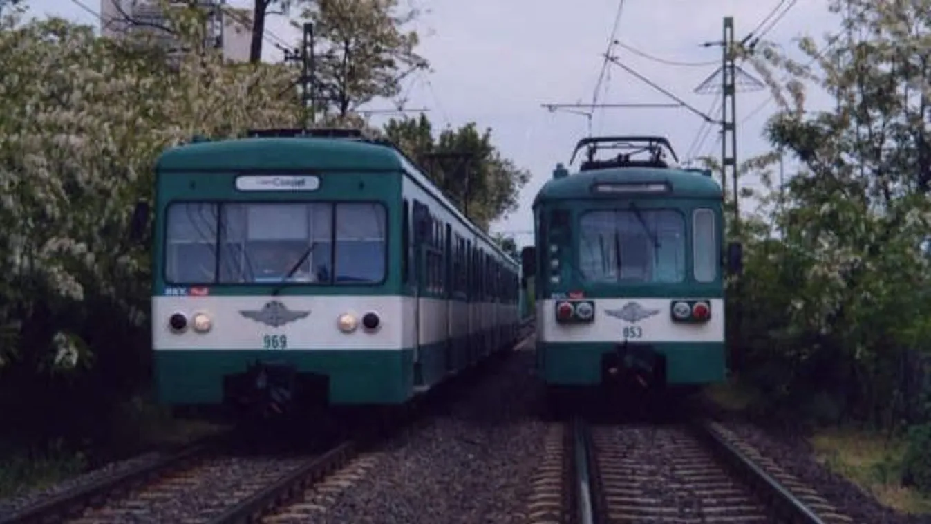 Síneken üzekedő pár miatt állt le a csepeli HÉV közlekedése