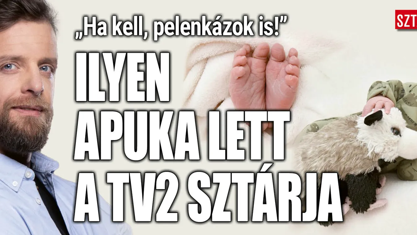 Megmutatta újszülött kisfiát a TV2 sztárja
