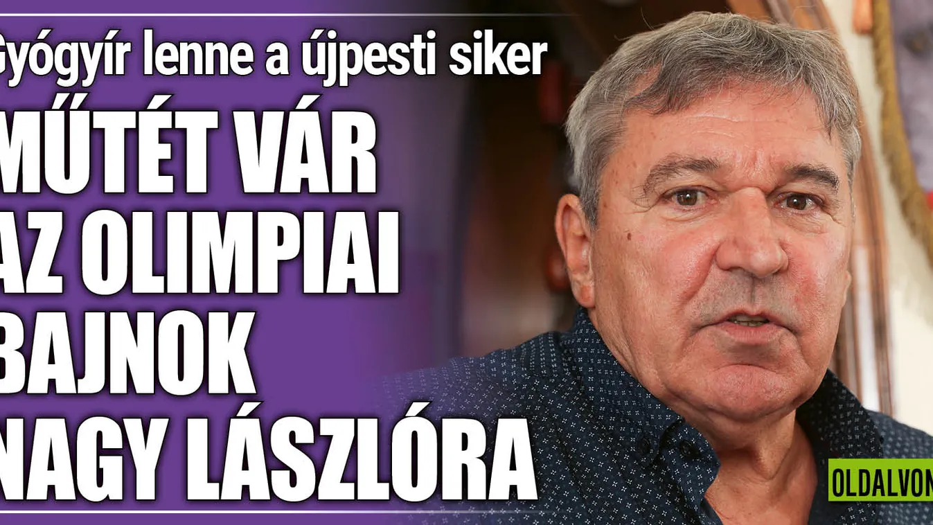 Műtét vár az olimpiai bajnok magyar sportolóra