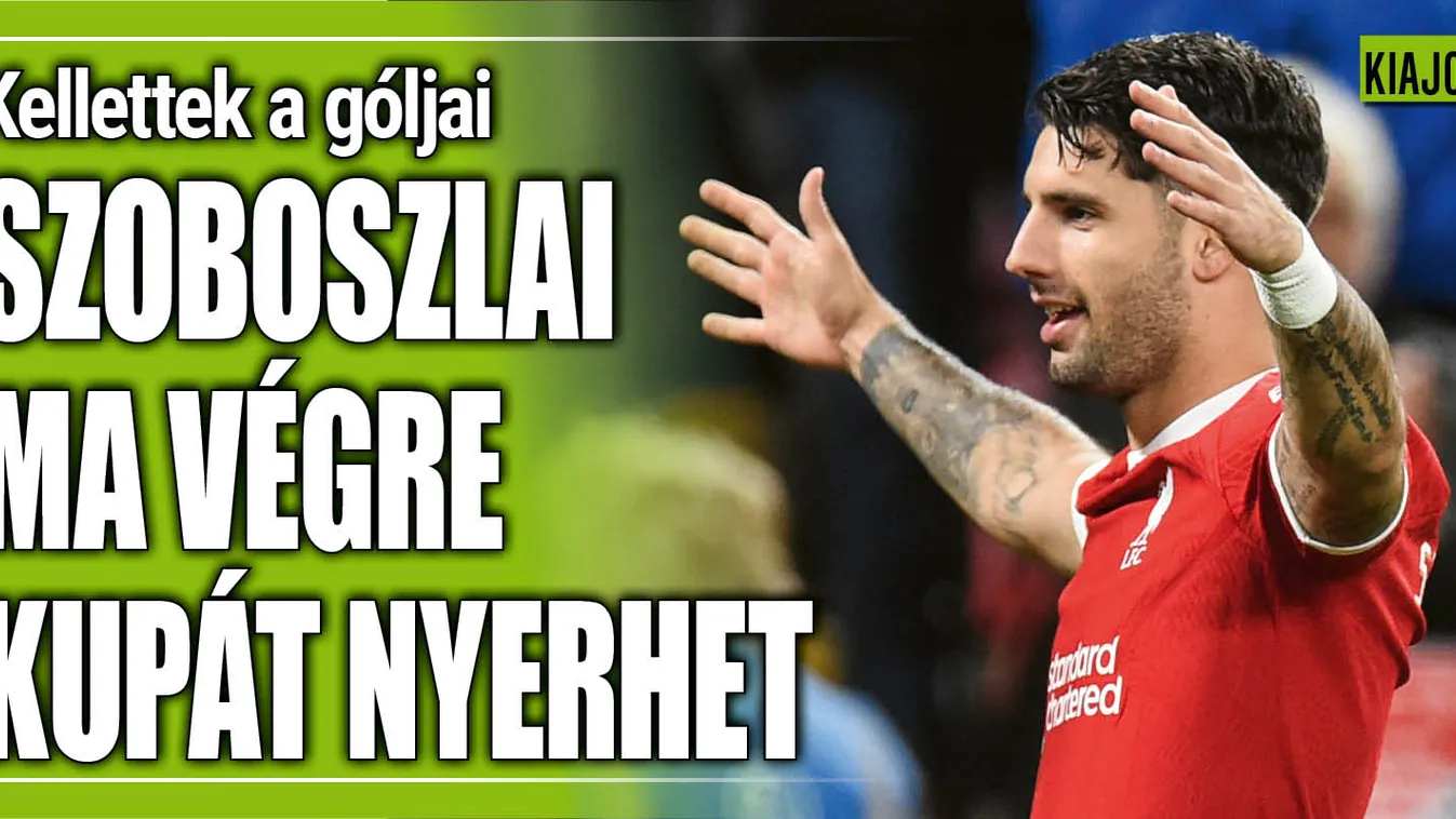 Szoboszlai ma végre kupát nyerhet